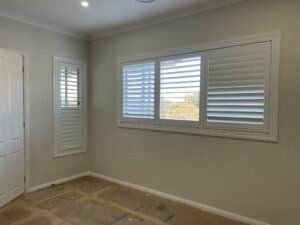 Aluminium plantation shutters for durability and style, ideal for outdoor and indoor spaces.