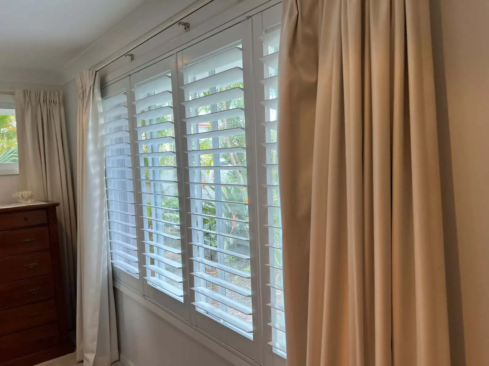 curtains installed in a modern Central Coast home