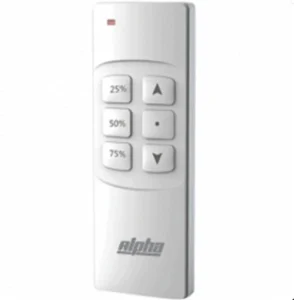 Alpha RE301-i Remote – Single Channel Motorised Blind Controller