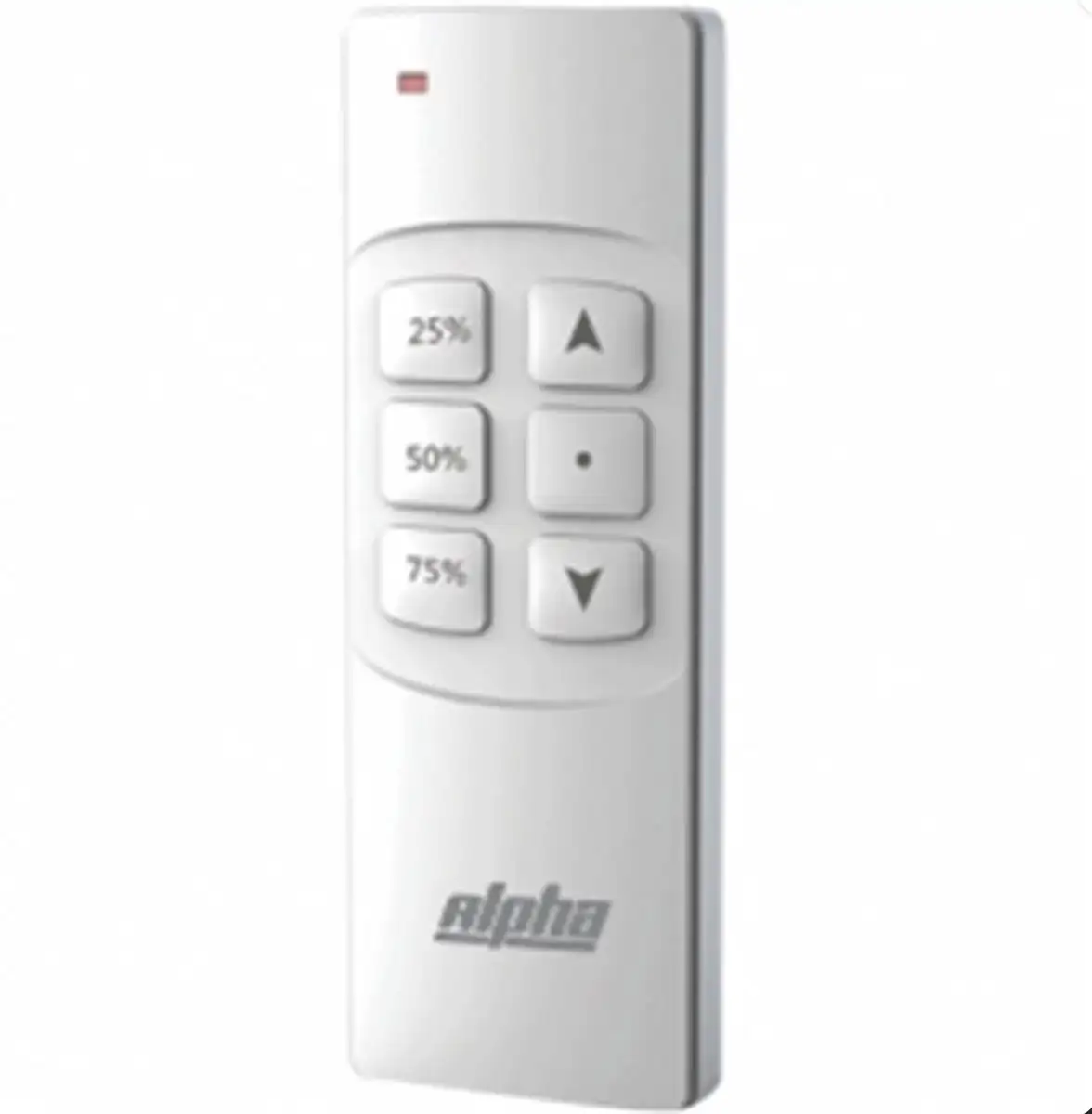 Alpha RE301-i Remote – Single Channel Motorised Blind Controller