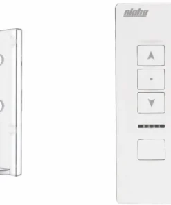 Alpha RE302 5 Channel Remote with stainless steel trim and LED channel selection