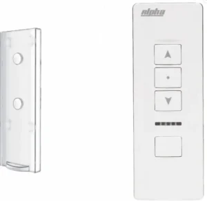 Alpha RE302 5 Channel Remote with stainless steel trim and LED channel selection