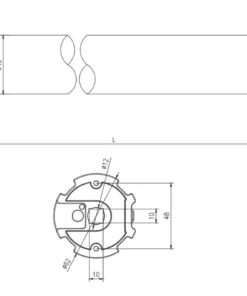 Alpha WSEC50 30/17 Universal Roller Blind Motor Specifications Chart