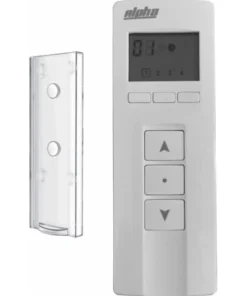 Alpha WSRE303-4C Navigator 4 Channel Remote with stainless steel trim and LCD display