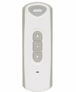 Alpha Pioneer RE101 single channel Remote with rubberised edges and UP/STOP/DOWN buttons.