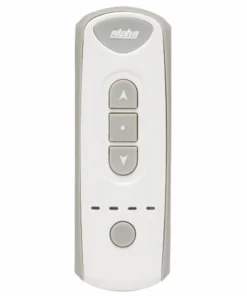 Alpha Pioneer RE102 4 channel Remote featuring rubberised edges and multi-channel control buttons.