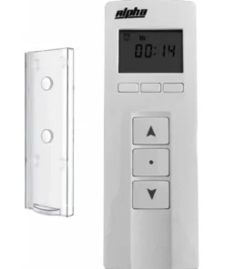 Alpha WSRE303-1T Navigator 1ch Timer Remote with stainless steel trim and magnetic wall mount