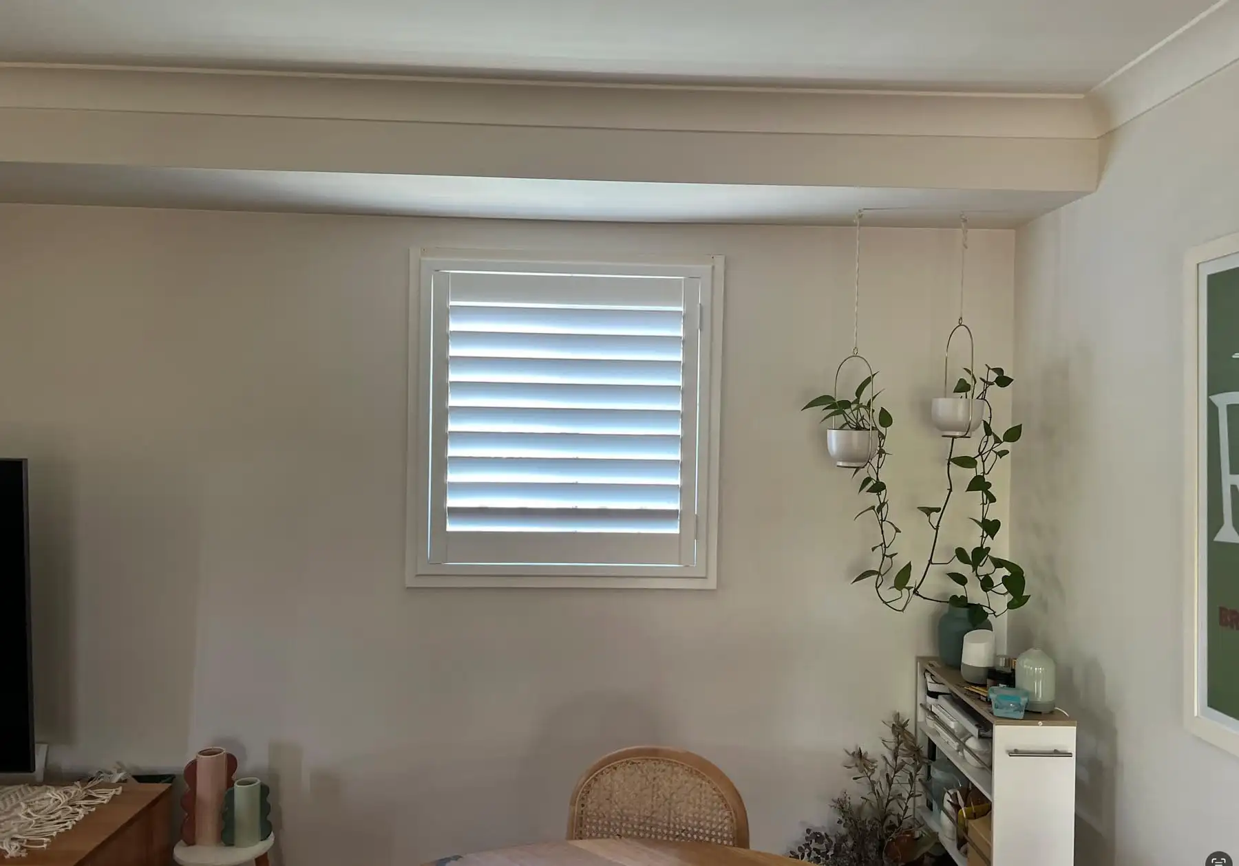 Blinds for Small Windows Blinds for small windows installed in a wide interior view, providing clean light control without clutter